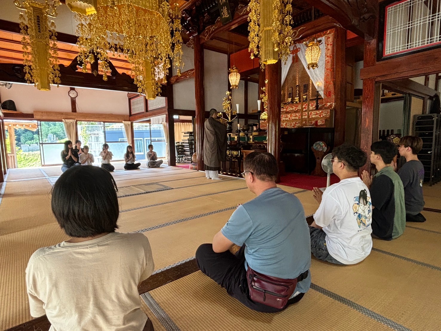 Learning self-discipline and concentration through traditional Japanese Zen Buddhist practices