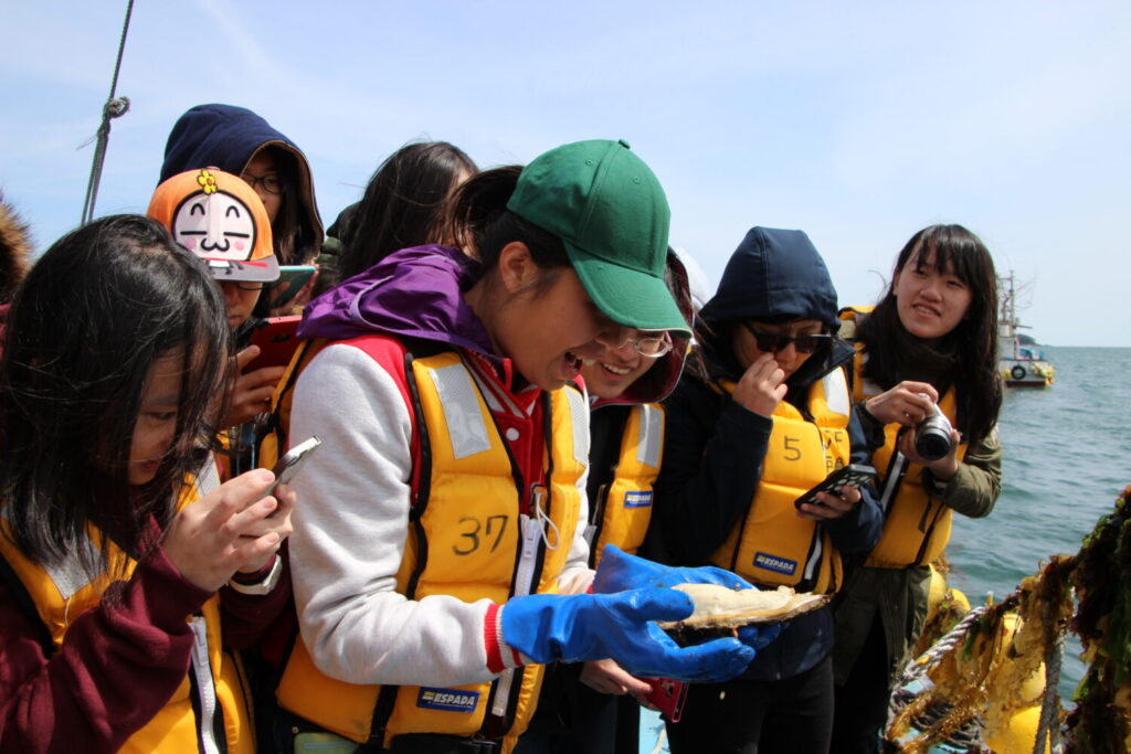 Scenes from the Fishing Experience in Minamisanriku