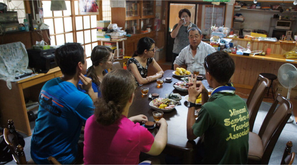 Home Visit in Minamisanriku