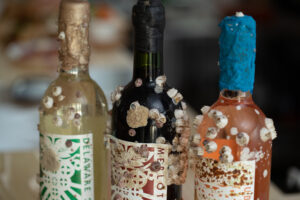 Premium Minamisanriku Wine beautifully aged deep under the sea of Shizugawa Bay