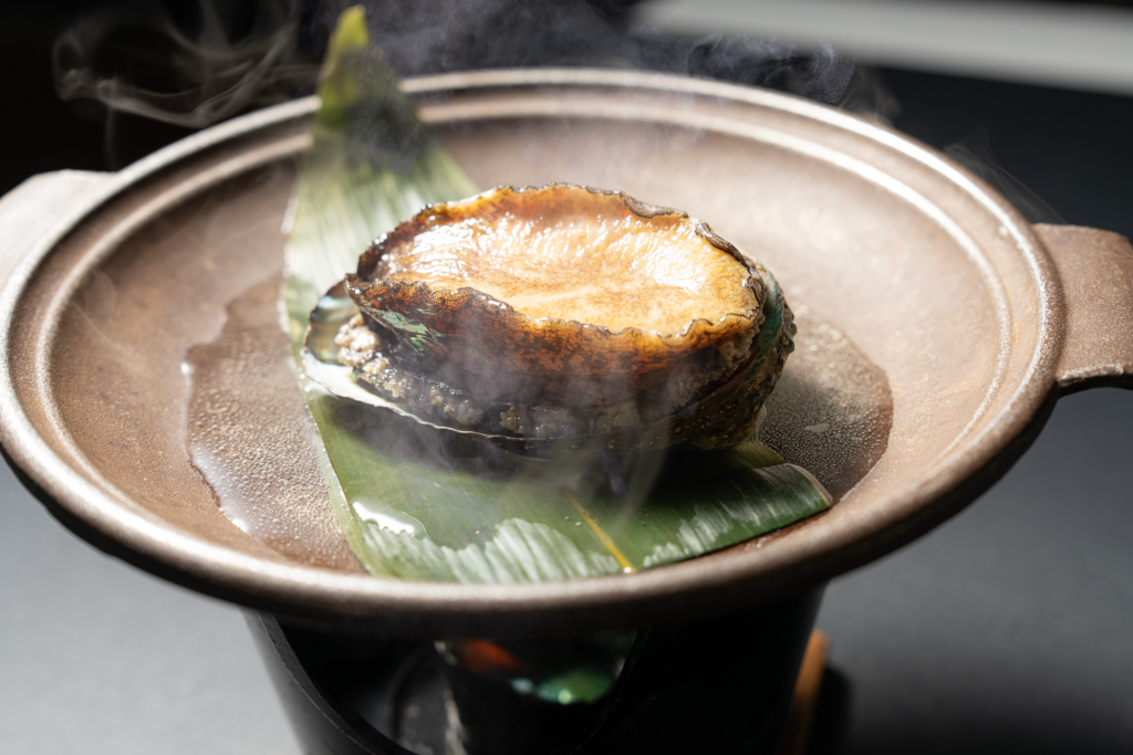 Fresh abalone from Minamisanriku
