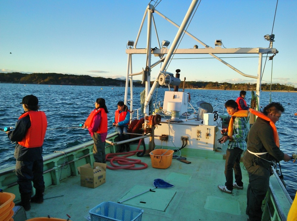 フィッシング体験