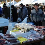 おすばで福興市-海産物がずらりとな陳