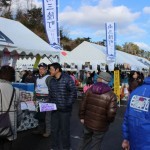 おすばで福興市-会場は大賑わい