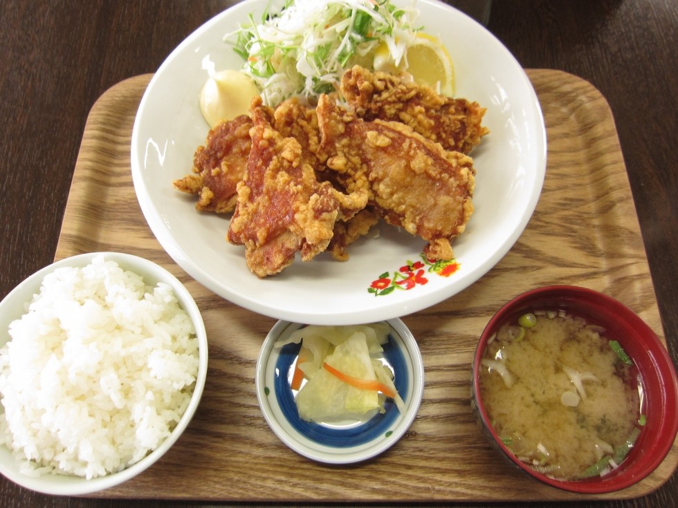 唐揚げ定食