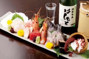 本日のおまかせお刺身盛り合わせ