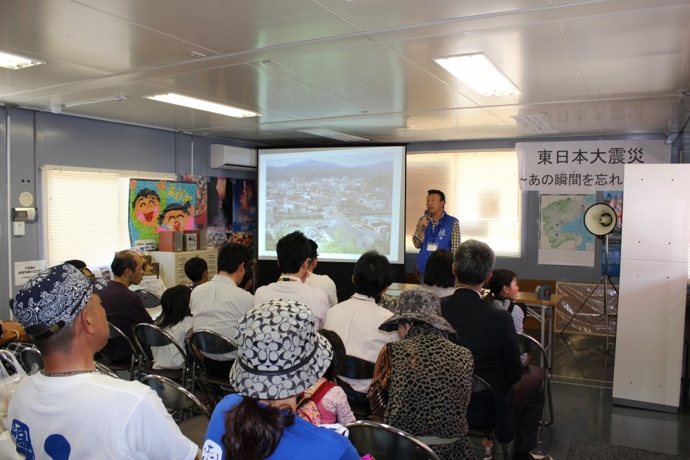 南三陸ガイドサークル汐風による「震災語り部教室」