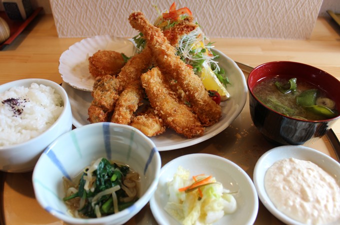 海の幸フライ膳