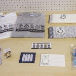 南三陸町で販売中のモアイグッズ（さんさん商店街・伊里前福幸商店街）