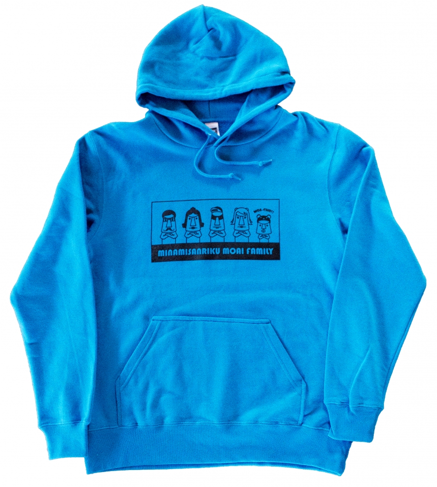 モアイパーカー・ブルー