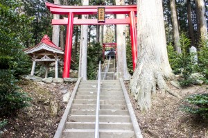 入谷八幡神社　鳥居