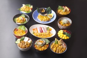 5月1日（木）よりキラキラうに丼の提供が始まります！