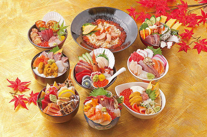 『南三陸キラキラ秋旨丼』