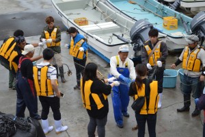 リアスの養殖クルーズ