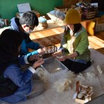 羊毛フェルト体験