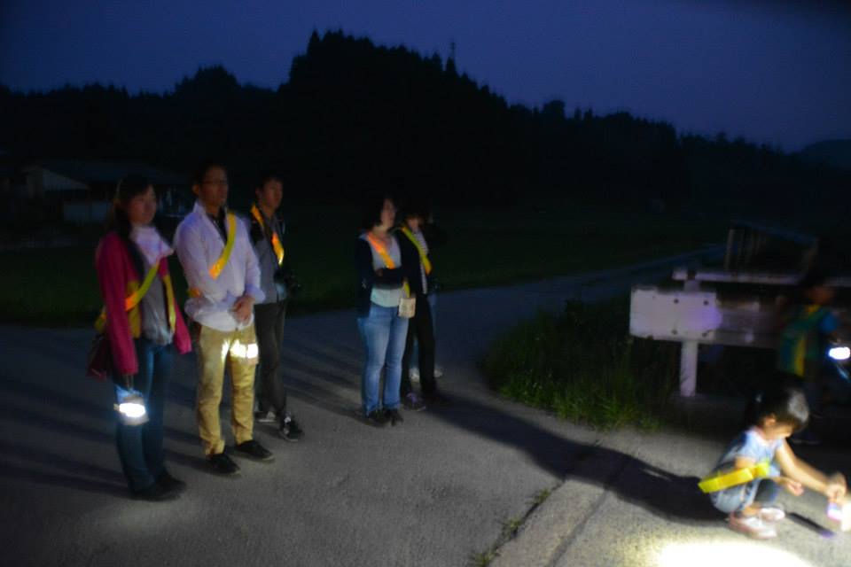 蛍を探しに出発