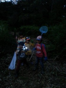 夜の森はどきどき！