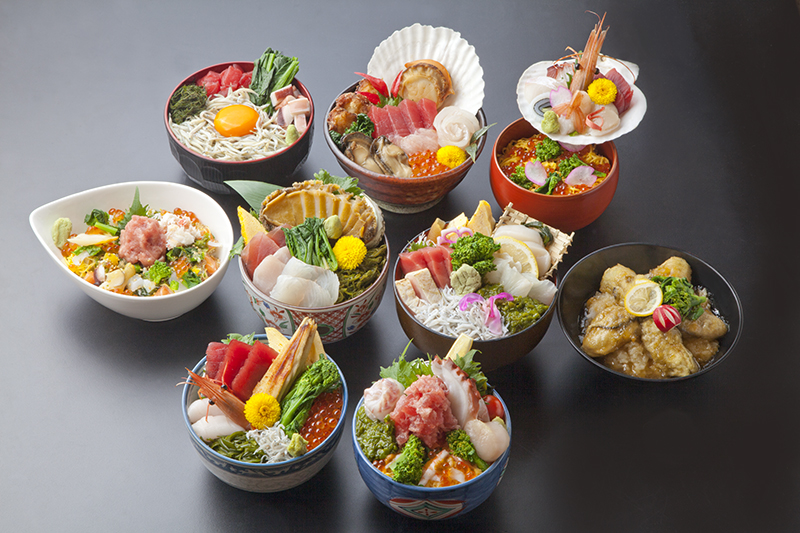 キラキラ春つげ丼