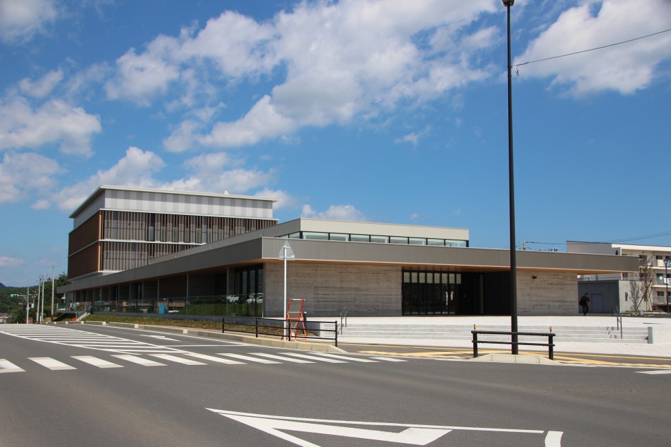 南三陸町役場、ベイサイドアリーナ駅移転のお知らせ