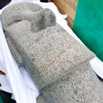 モアイ像-彫刻