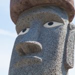 モアイ像 アップ