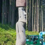 モアイ像 真横