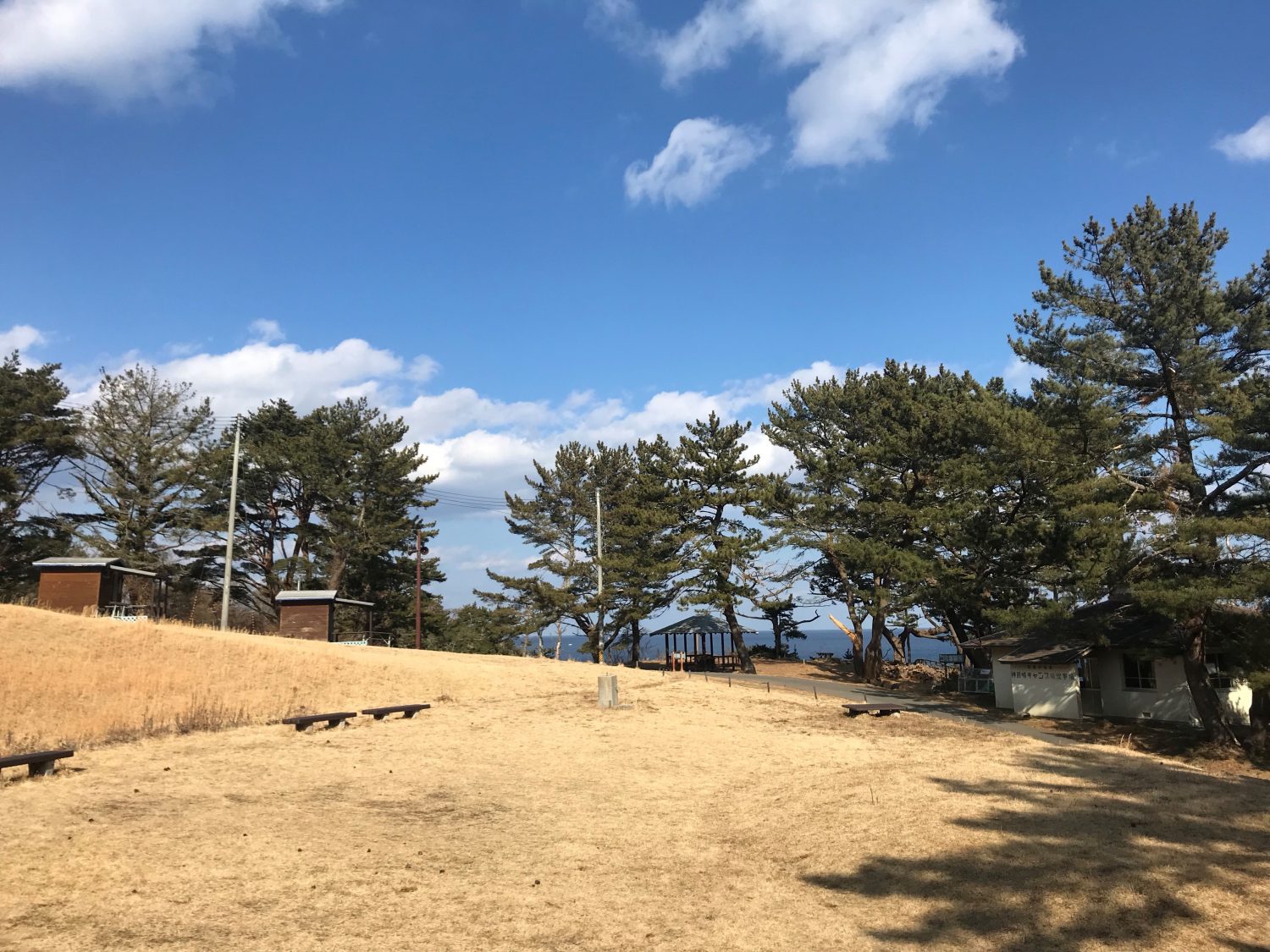 神割崎キャンプ場 4月のオープンに向けて