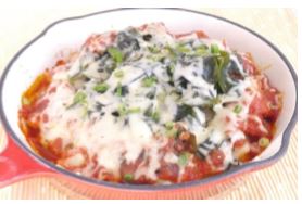 わかめと豚肉の重ね焼き