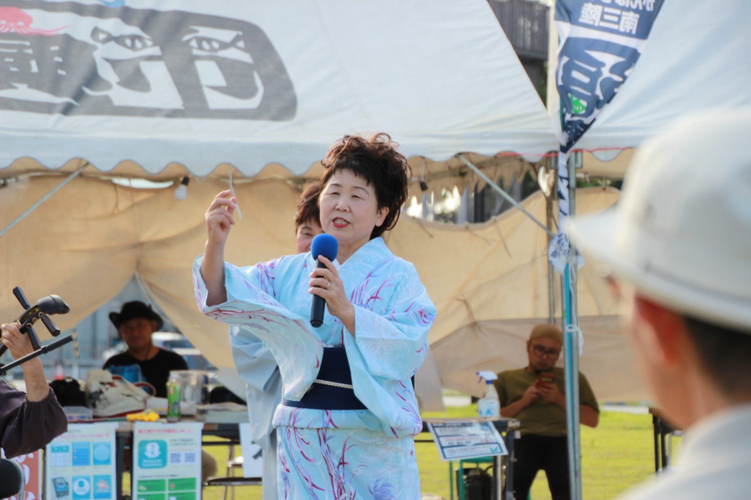 三味線・尺八に合わせた演奏