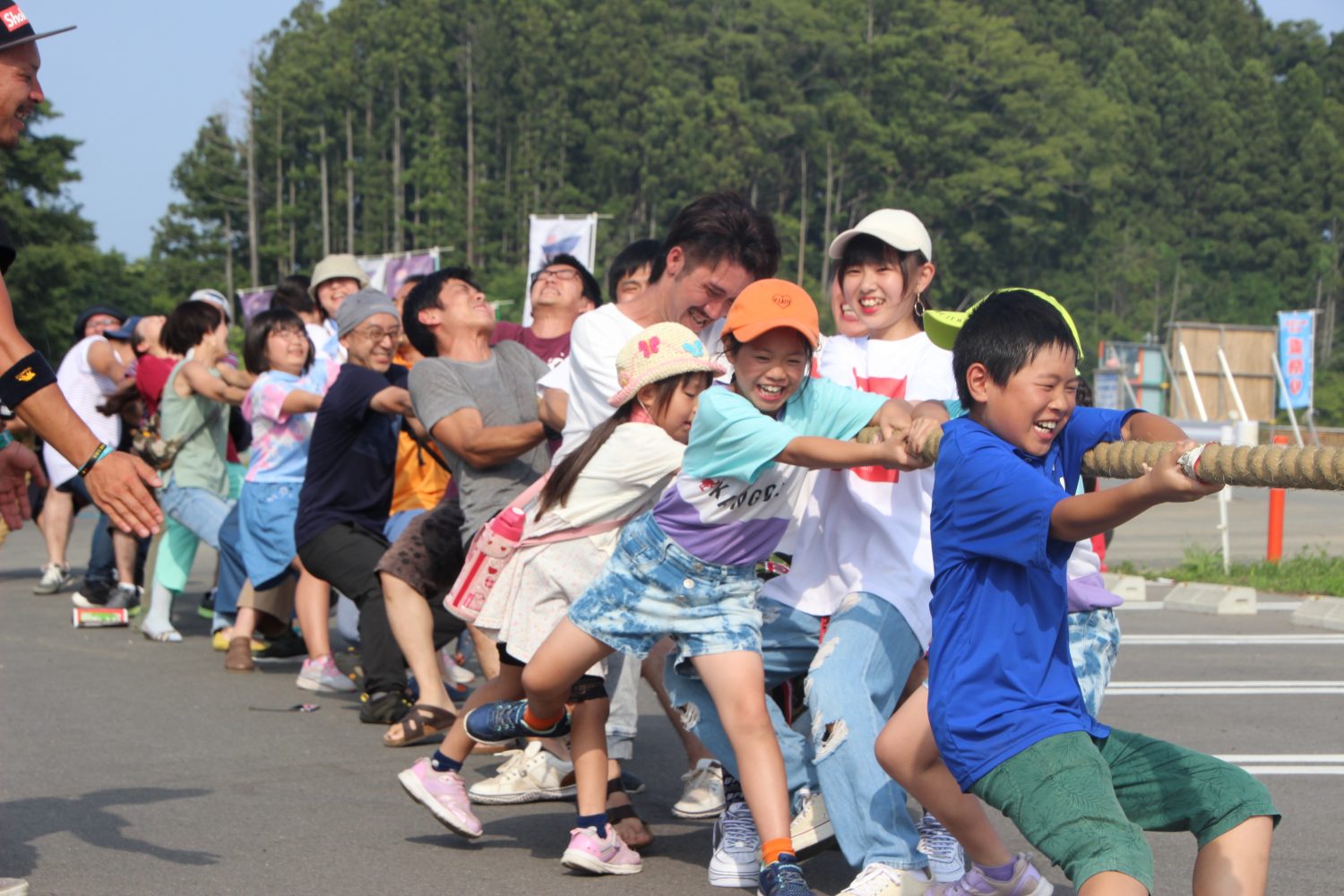 【参加型企画】綱引き