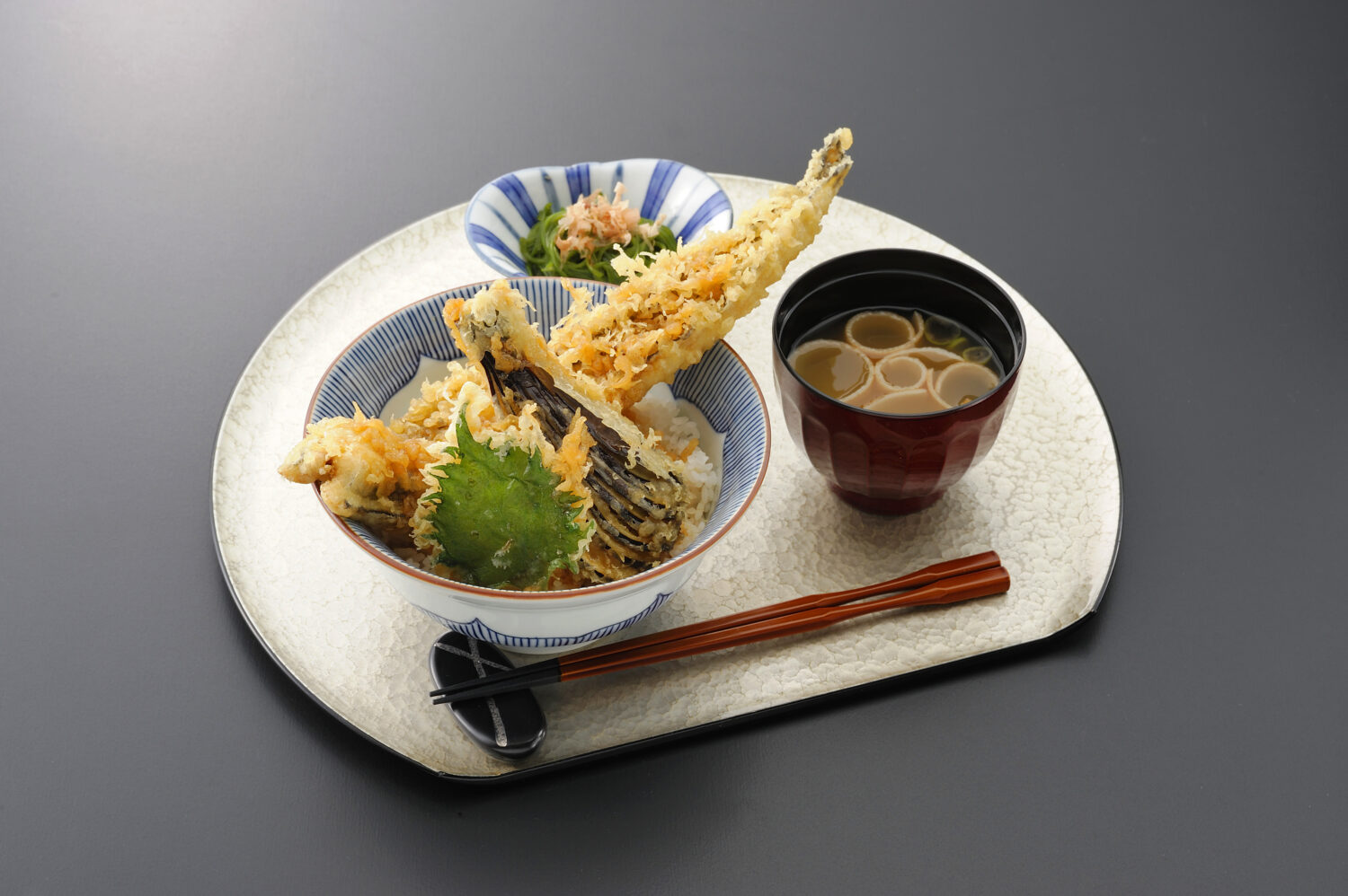 はしもと_穴子天丼1