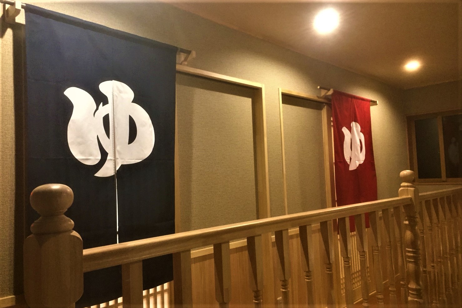 民宿下道荘_お風呂入口_N