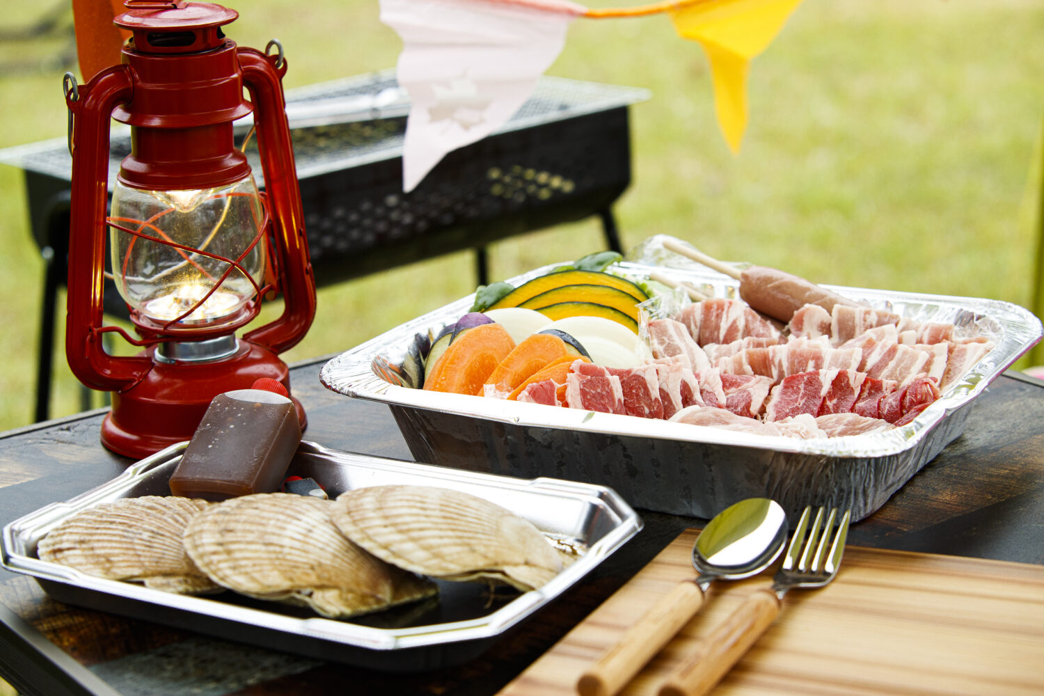 神割崎キャンプ場-BBQ_N