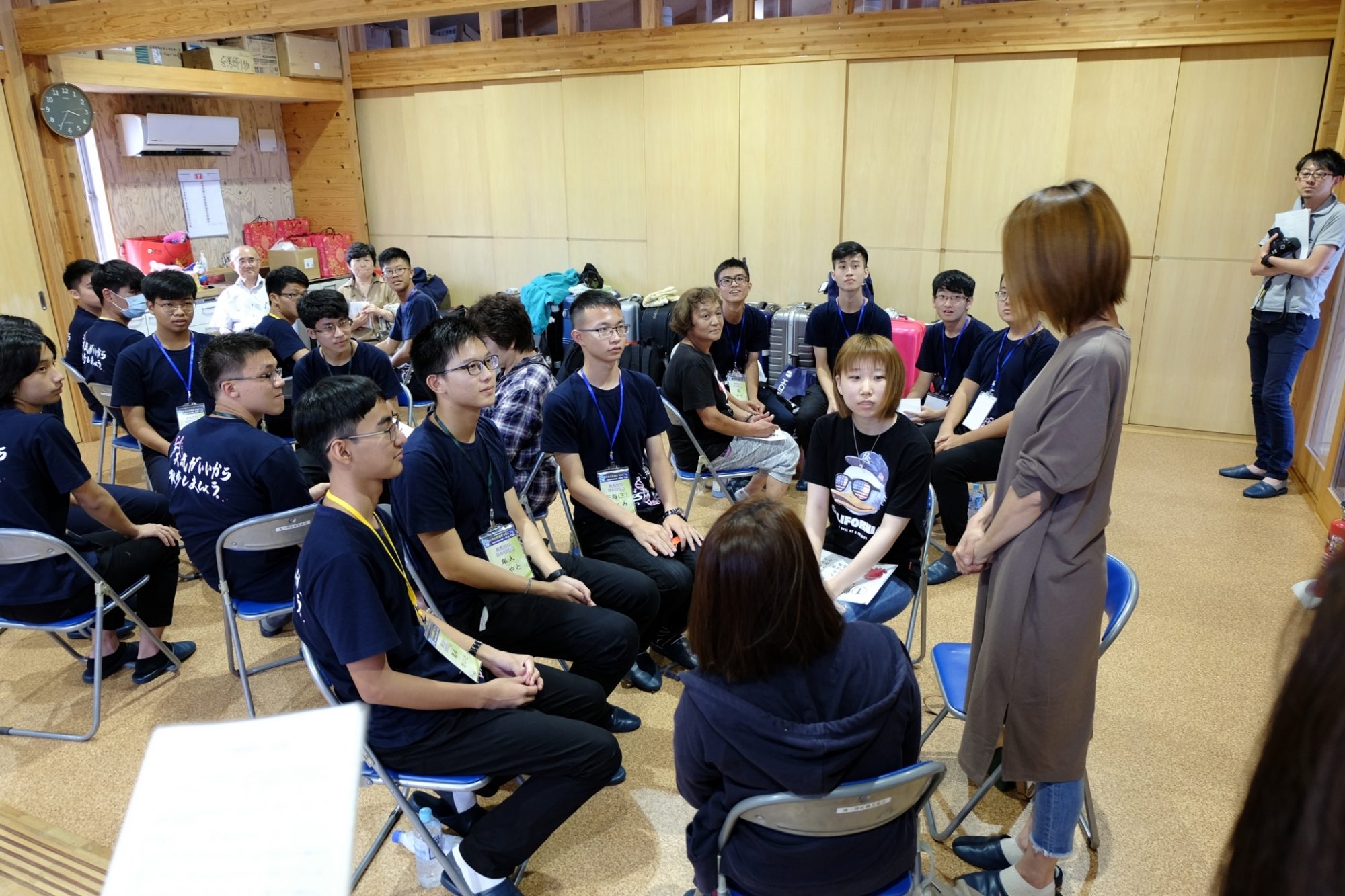190717 嘉義高校が民泊の方と初対面_190718_0013