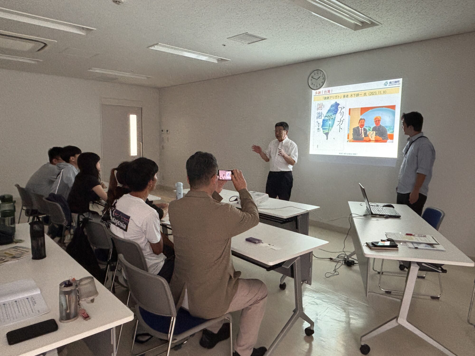 佐藤仁 前町長 特別講演